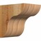 Ekena Millwork Carmel Rough Sawn Corbel, Western Red Cedar, 6"W x 8"D x 8"H COR06X08X08CAR00RWR - alternate 1